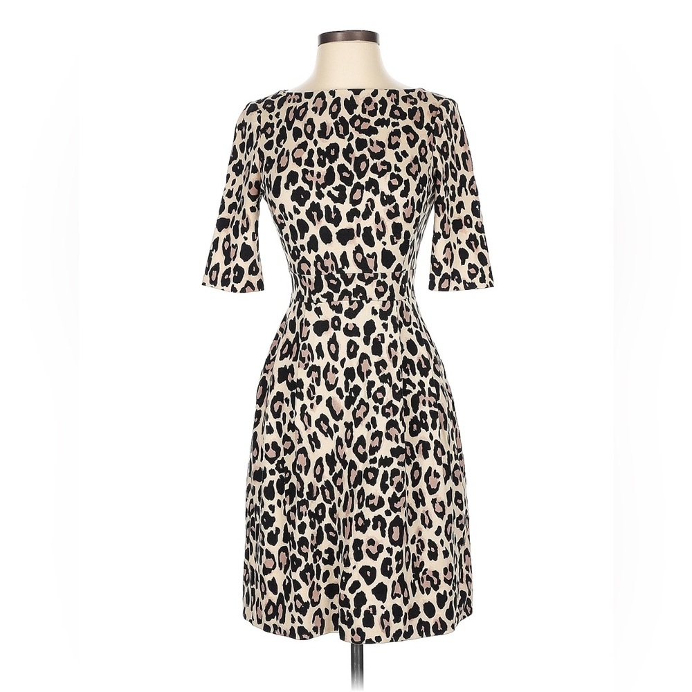 Kate Spade fit and flare three quarter sleeve dress